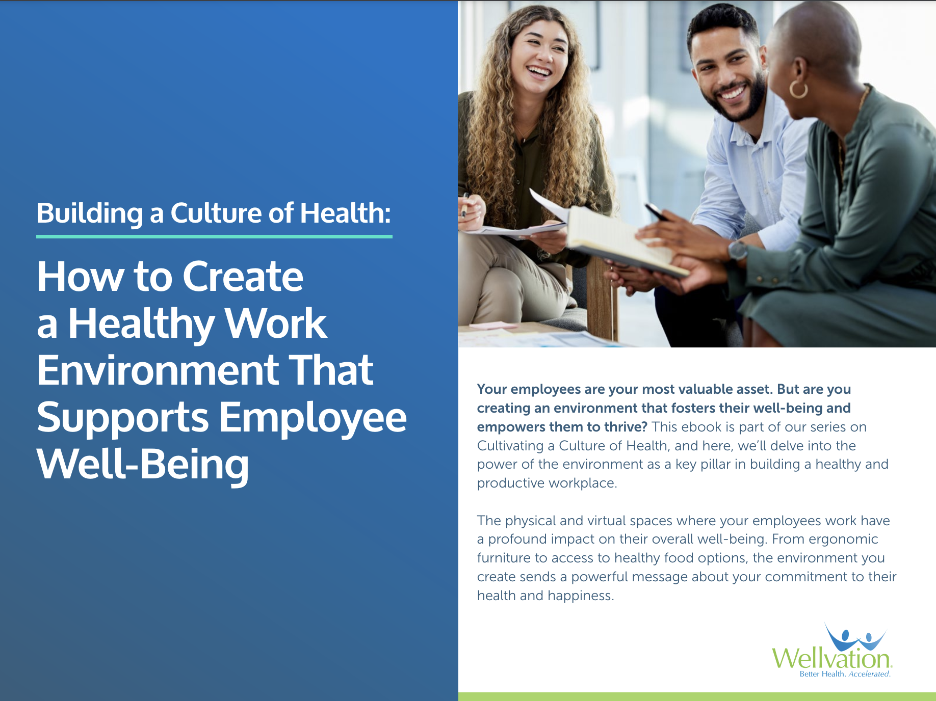 Creating Work How to Create a Healthy Work Environment That Supports Employee Well ...