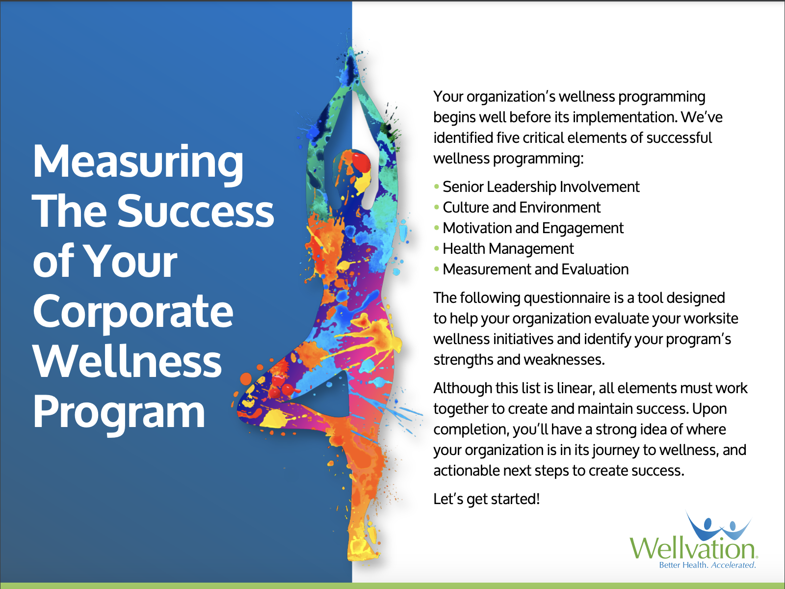 measuring the success of your corporate wellness program checklist